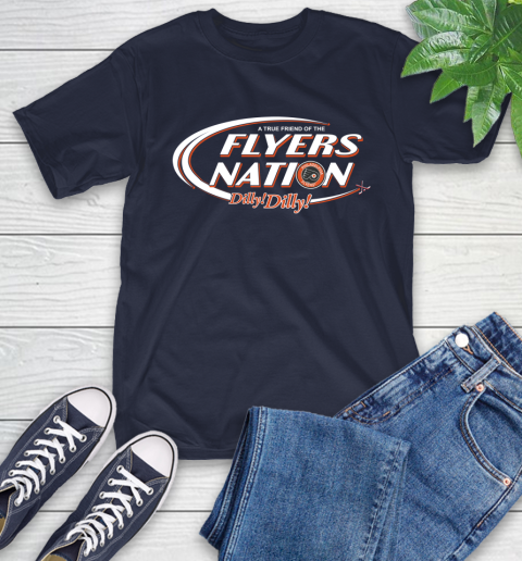 NHL A True Friend Of The Philadelphia Flyers Dilly Dilly Hockey Sports T-Shirt 3