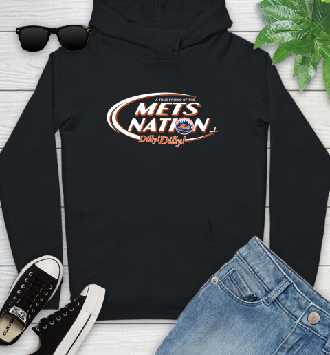 MLB A True Friend Of The New York Mets Dilly Dilly Baseball Sports Youth Hoodie