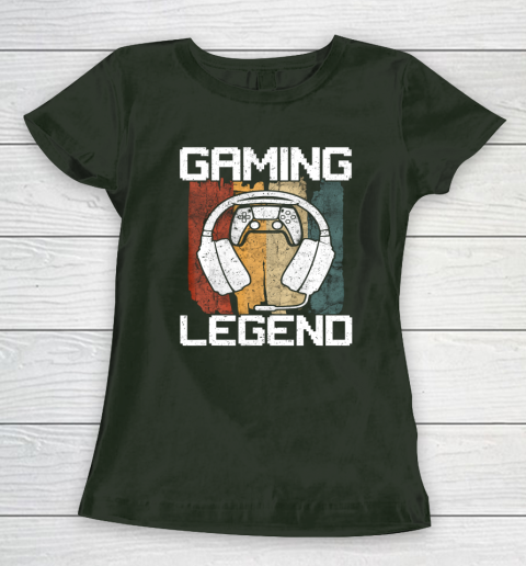 Gaming Legend PC Gamer Video Games Vintage Women's T-Shirt 3