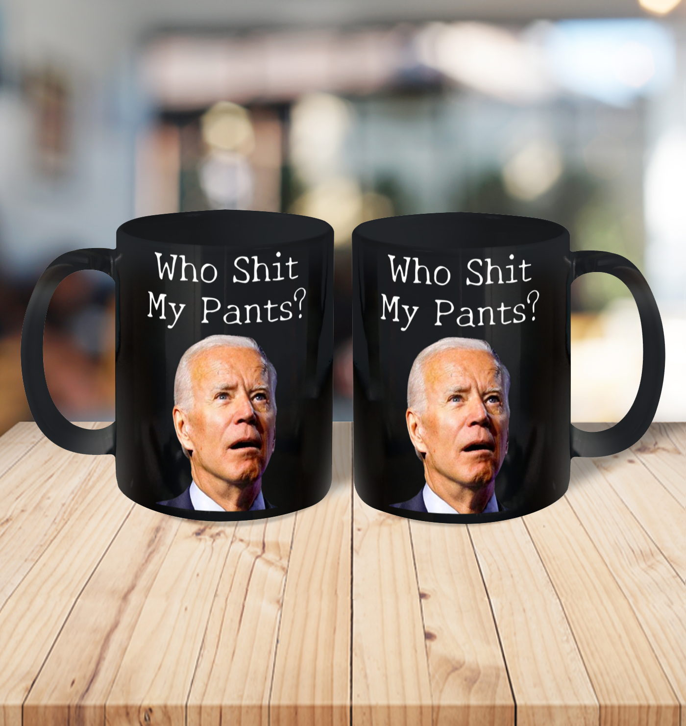 Who Shit My Pants Funny Anti Joe Biden Bathroom Accident In Rome Ceramic Mug 11oz 3