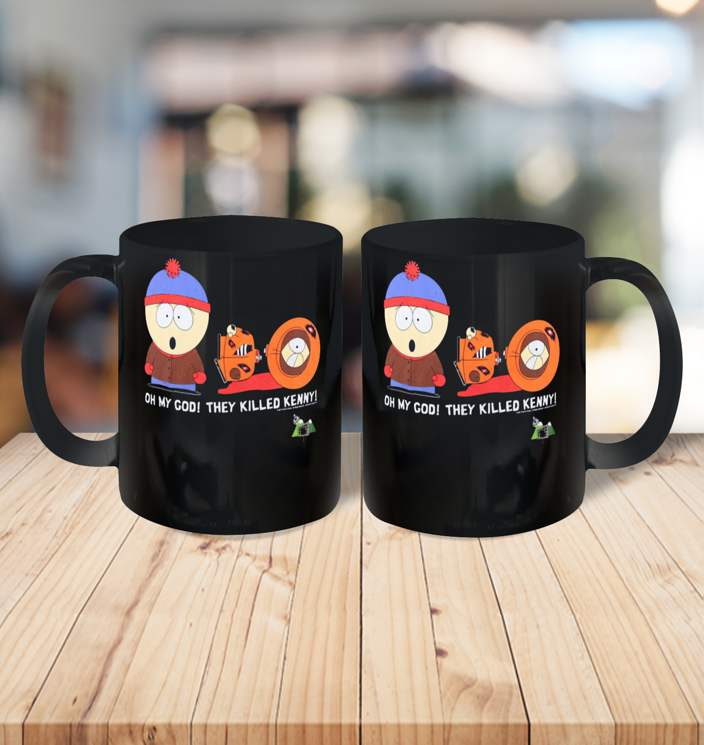 Oh My God They Killed Kenny Shirt South Park Adult Cartoon Ceramic Mug 11oz 3