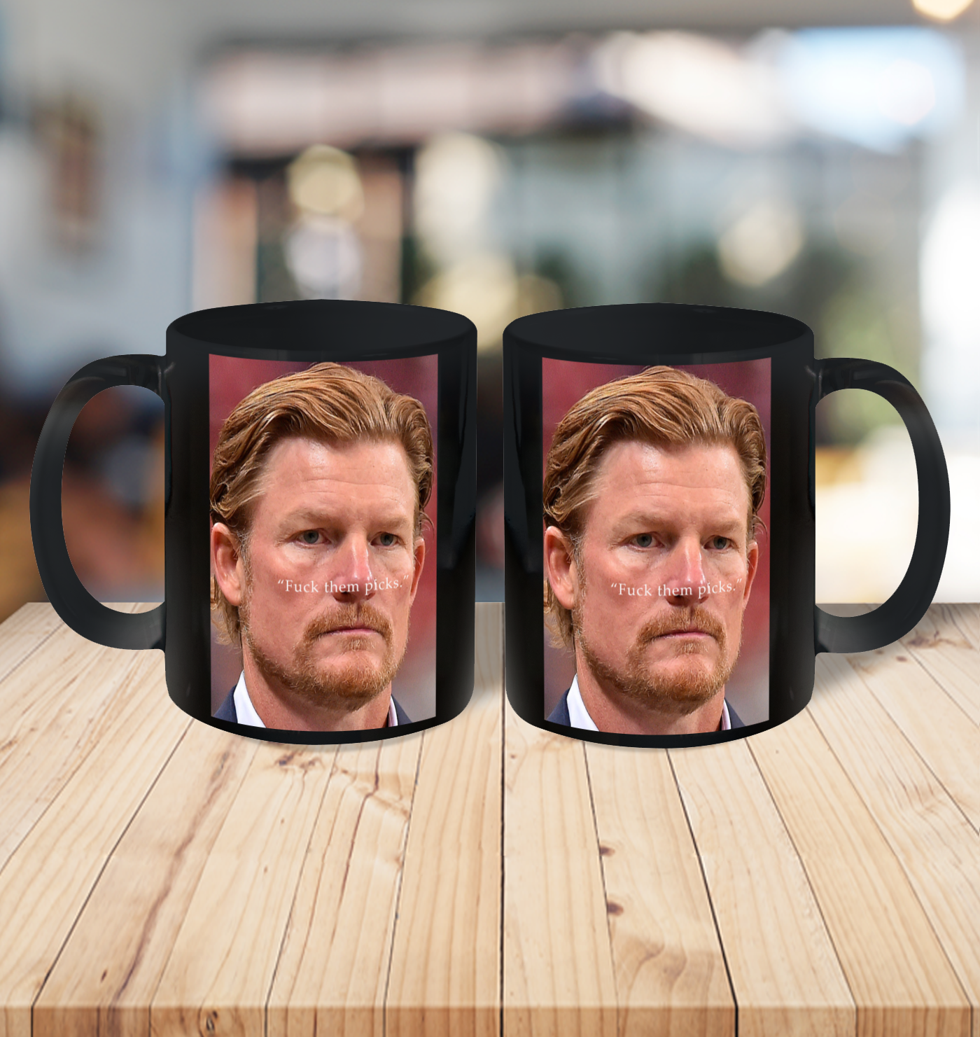 Les Snead Shirt FuckTthem Picks Shirt Ceramic Mug 11oz 3