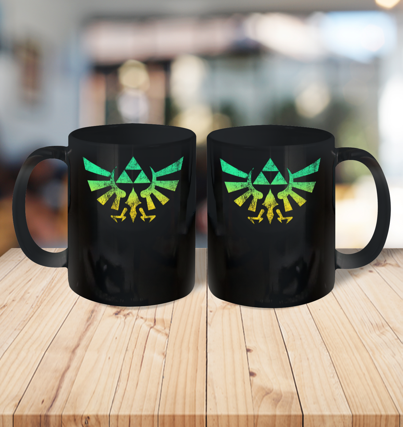 Triforce Shirt Legend of Zelda Ceramic Mug 11oz 3