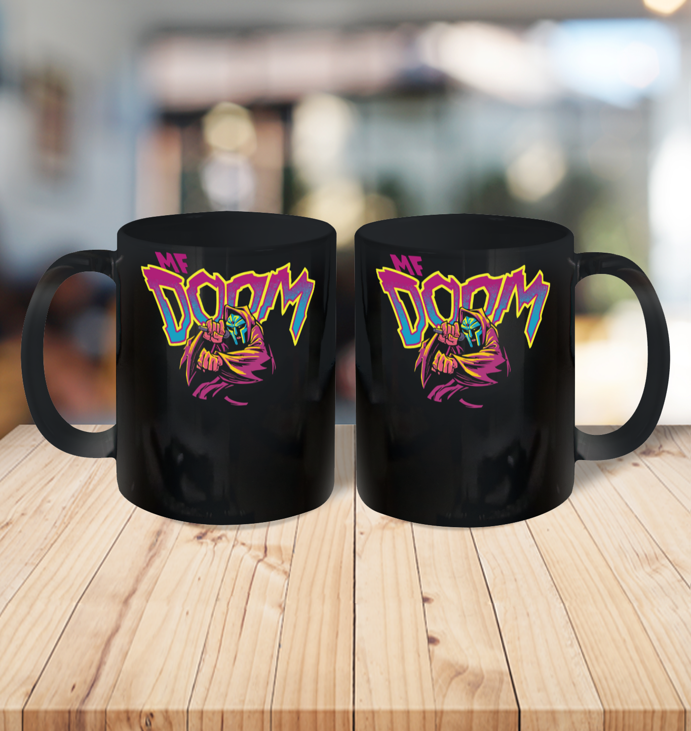 MF Doom Shirt  A Masked Man Called Doom Ceramic Mug 15oz 3