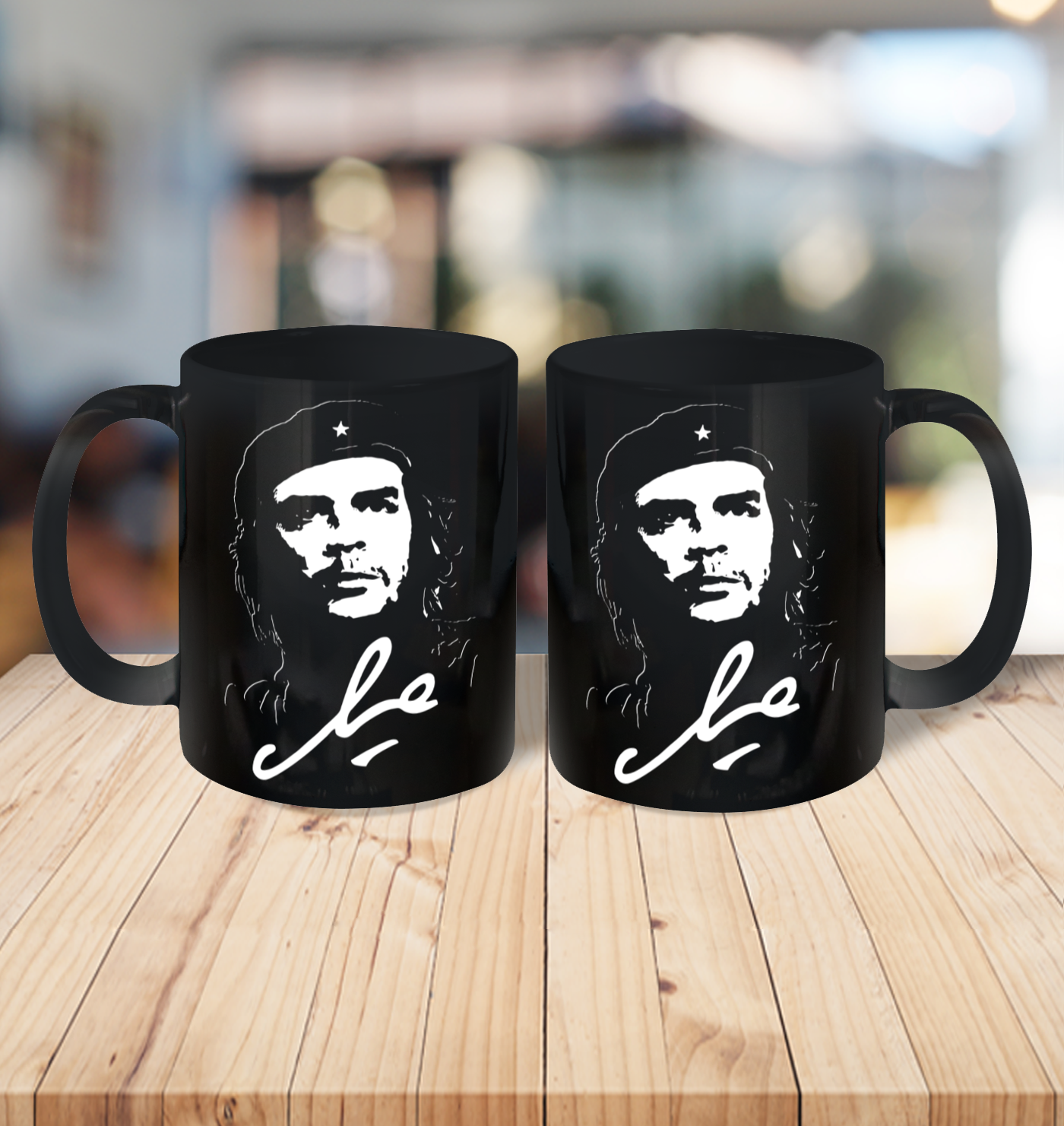 Che Guevara Shirt Rebel Signature Guerrilla Icon Revolution Ceramic Mug 15oz 3