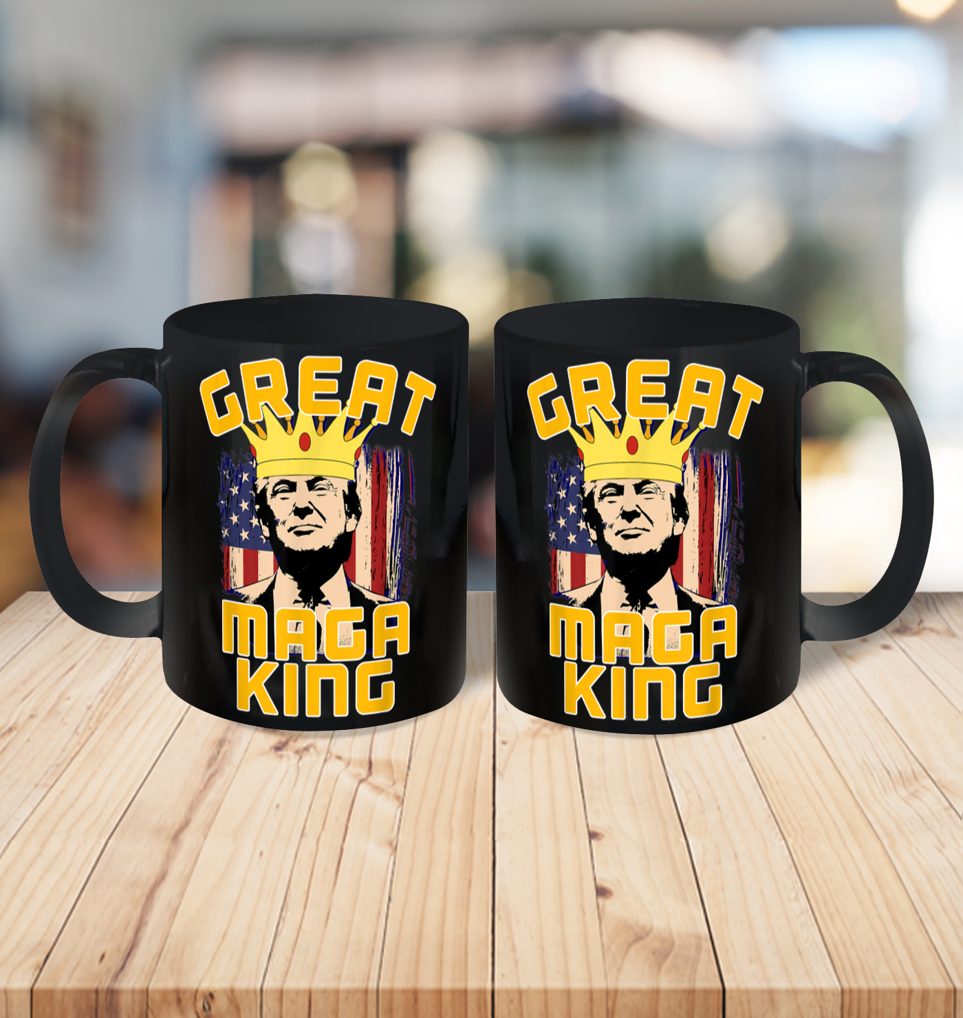 GREAT MAGA KING  Pro Trump Ceramic Mug 11oz 6