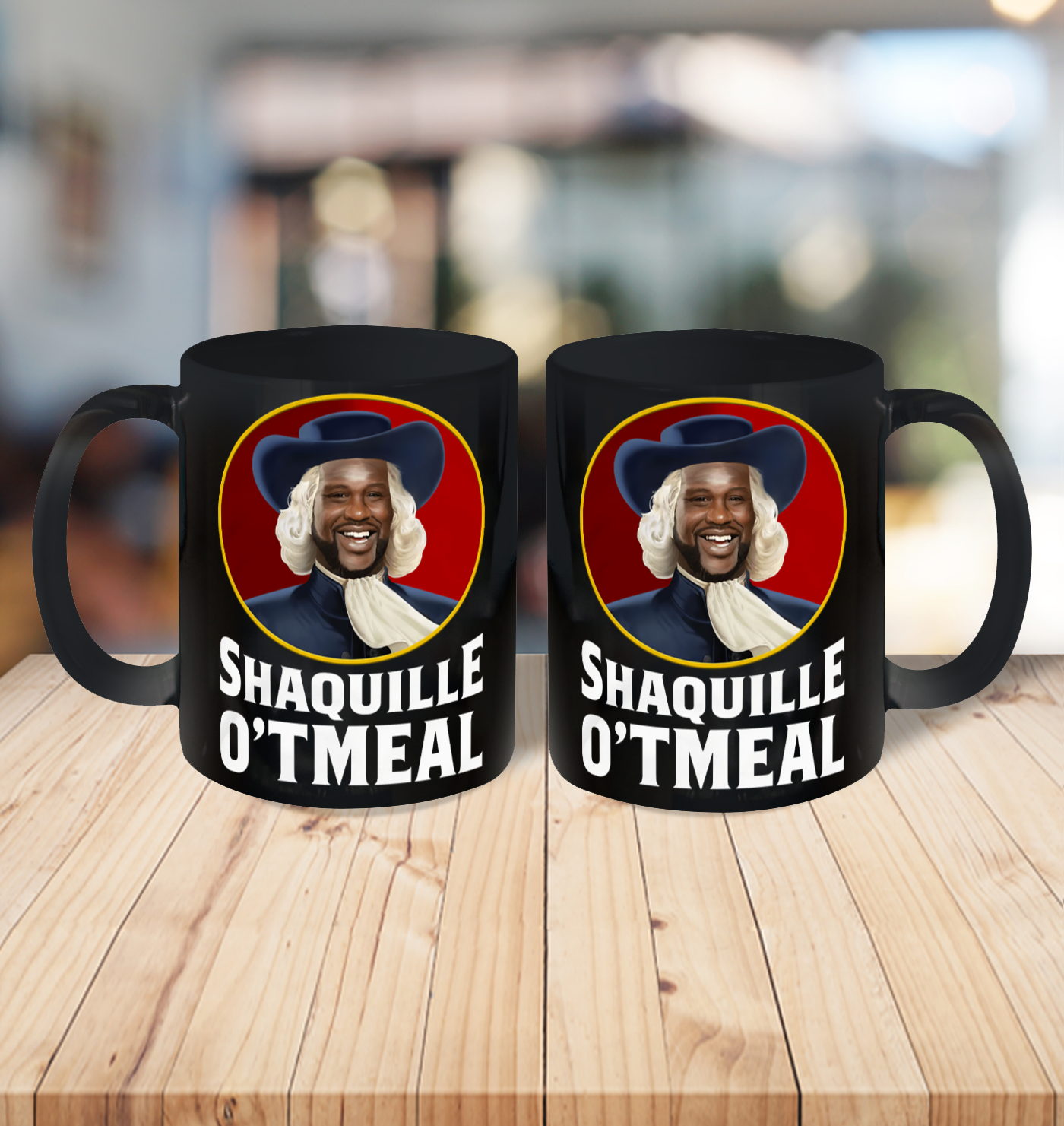 Shaquille Oatmeal Ceramic Mug 11oz 3