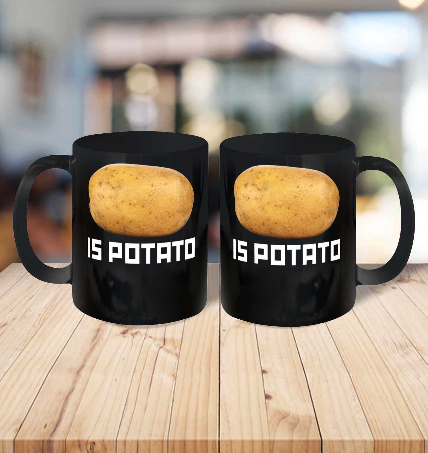 Is Potato Funny Ceramic Mug 11oz 3