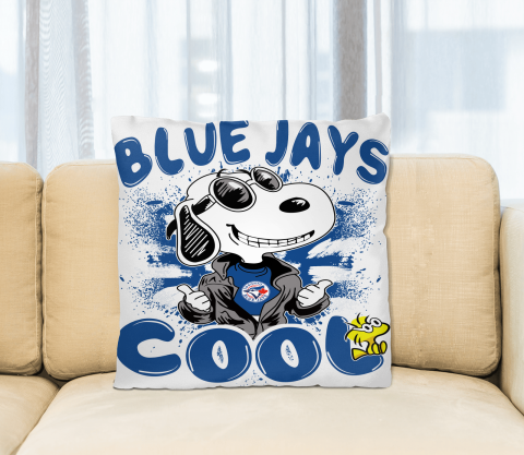 MLB Baseball Toronto Blue Jays Cool Snoopy Pillow Square Pillow